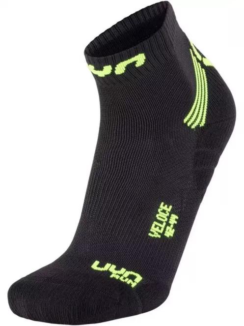 UYN Man Run Veloce Socks férfi sportzokni fekete színben 2