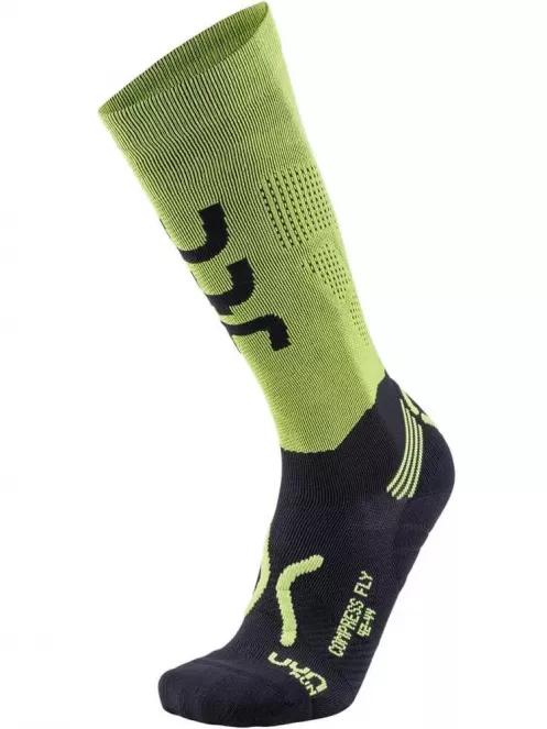 UYN Man Run Compression Fly Socks férfi sportzokni fekete színben 2