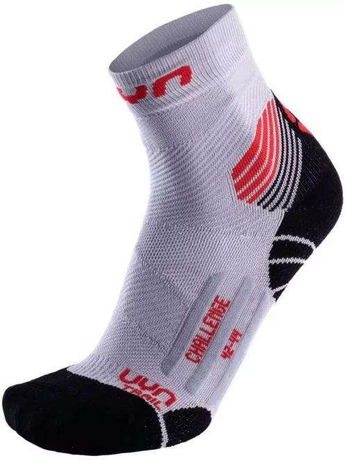 UYN Man Run Trail Challenge Socks férfi sportzokni szürke színben 2