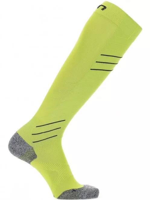 UYN Man Ski Race Shape Socks sízokni sárga színben 3