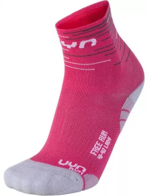 UYN Lady Free Run Socks női sportzokni magenta színben 2
