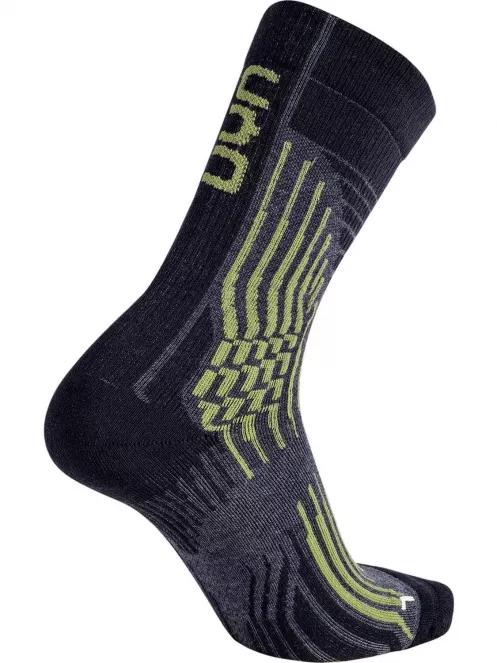 UYN Man Trekking Wave Socks férfi túrazokni fekete színben 3