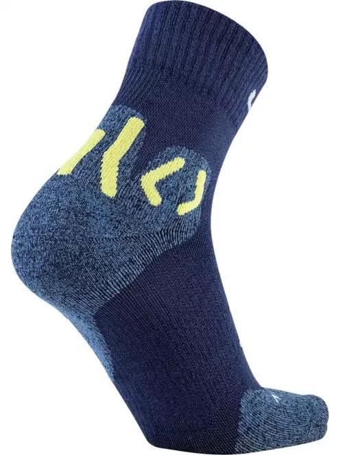 UYN Man Trekking Approach Merino Mid Socks férfi túrazokni kék színben 3