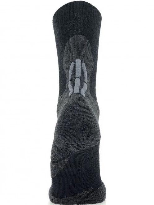 UYN UYN MAN TREKKING 2IN MERINO MID SOCKS férfi túrazokni fekete színben 4
