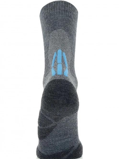 UYN UYN WOMAN TREKKING 2IN MERINO MID SOCKS női túrazokni szürke színben 5
