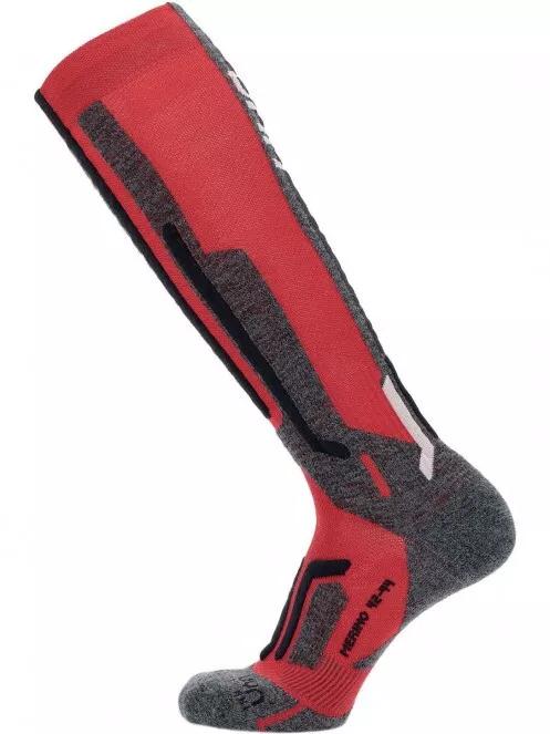 UYN Man Ski Merino Socks férfi sízokni piros színben 2