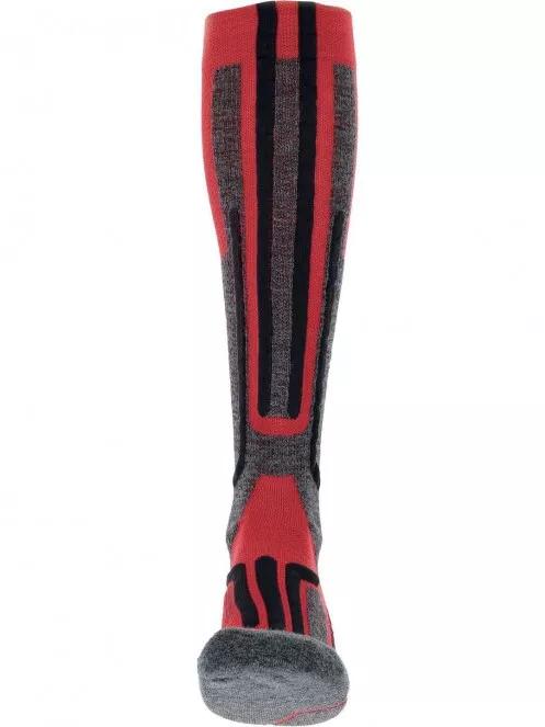 UYN Man Ski Merino Socks férfi sízokni piros színben 3