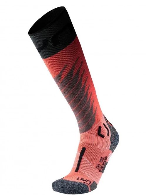 UYN UYN WOMAN SKI ONE MERINO SOCKS női sízokni rózsaszín színben 2