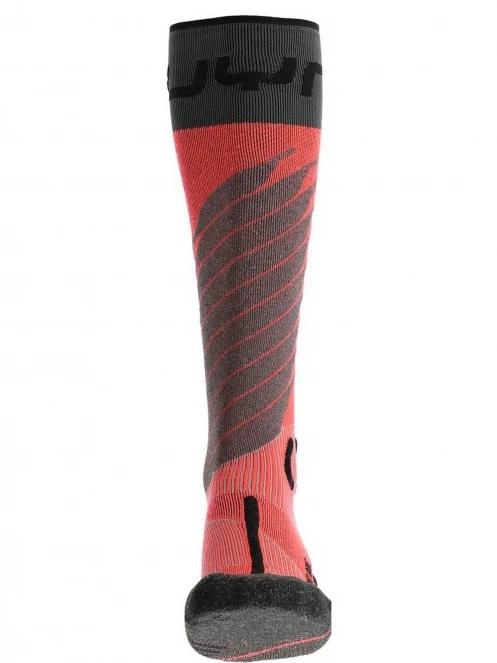 UYN UYN WOMAN SKI ONE MERINO SOCKS női sízokni rózsaszín színben 4