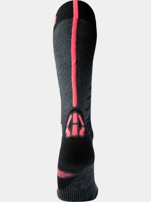 UYN WOMAN SKI ONE MERINO SOCKS női sízokni szürke színben 4