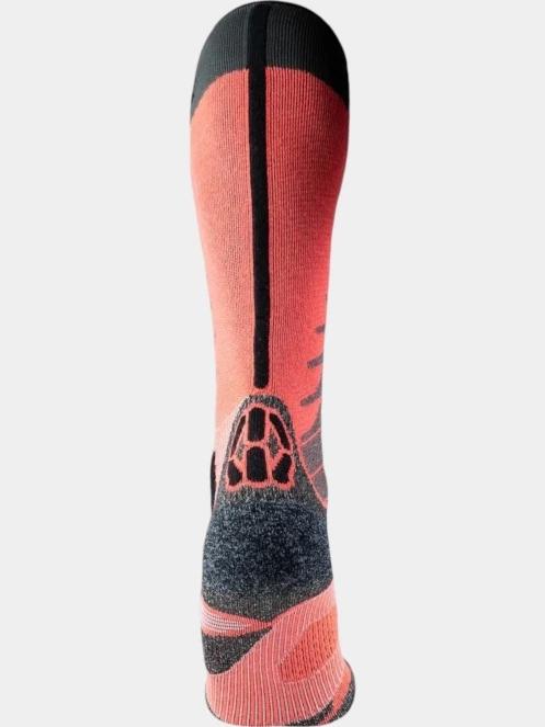 UYN WOMAN SKI ONE MERINO SOCKS női sízokni rózsaszín színben 4