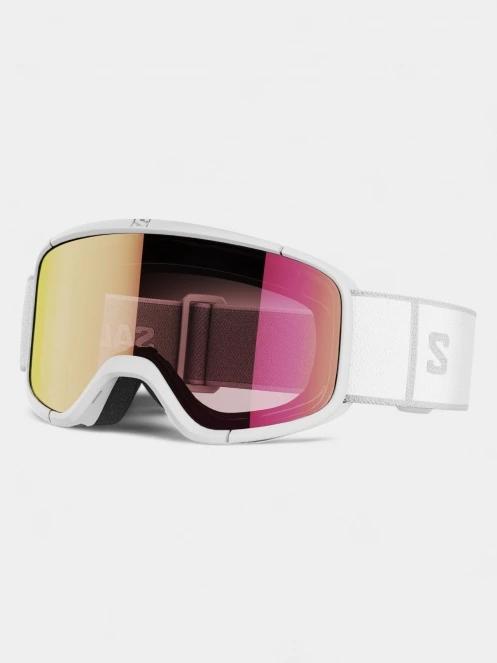 Salomon Aksium 2.0 S női síszemüveg fehér színben 2