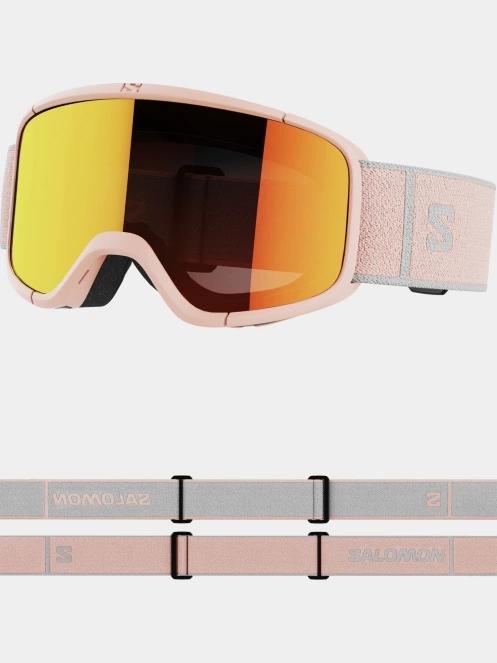 Salomon Aksium 2.0 S női síszemüveg narancssárga színben 6