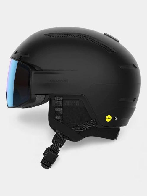 Salomon Driver Prime Sigma Photo MIps bukósisak fekete színben 4