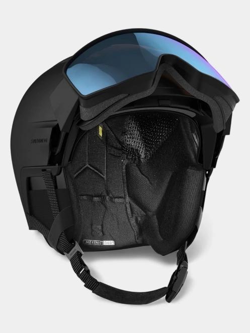 Salomon Driver Prime Sigma Photo MIps bukósisak fekete színben 6