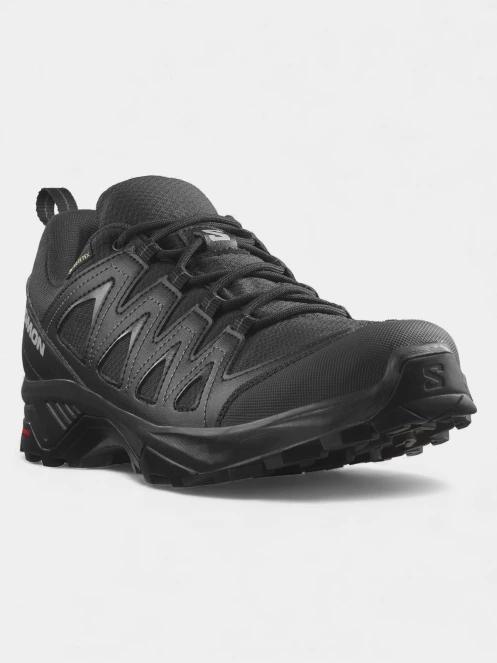 Salomon X Braze Gtx férfi vízhatlan túracipő fekete színben 2