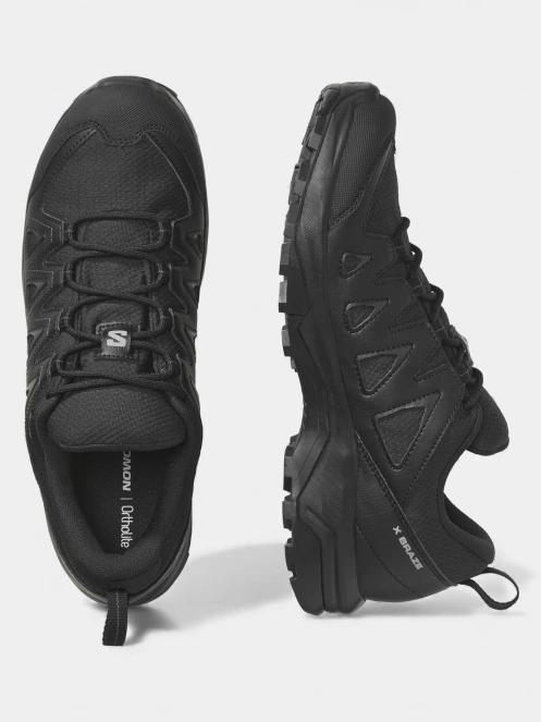 Salomon X Braze Gtx férfi vízhatlan túracipő fekete színben 5