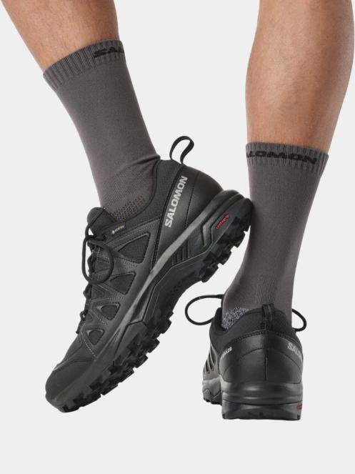 Salomon X Braze Gtx férfi vízhatlan túracipő fekete színben 9