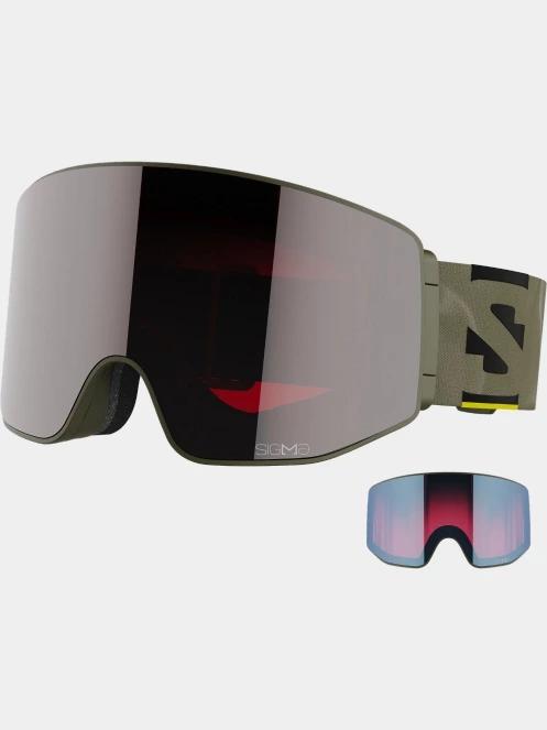 Salomon Sentry Prime Sigma +1Lens síszemüveg oliva színben 2