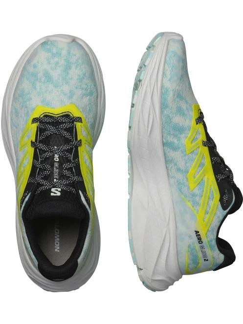 Salomon Aero Glide 2 W női aszfalt futócipő világoskék színben 6