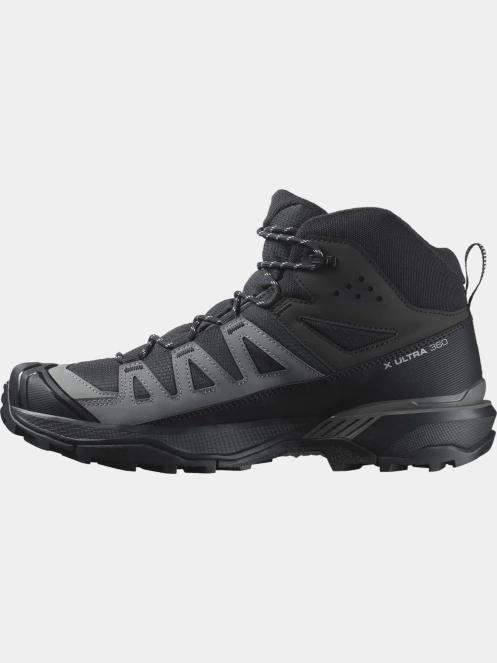 Salomon X Ultra 360 Mid Gtx férfi túrabakancs fekete színben 4