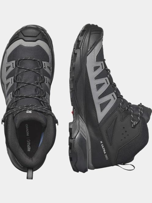 Salomon X Ultra 360 Mid Gtx férfi túrabakancs fekete színben 6
