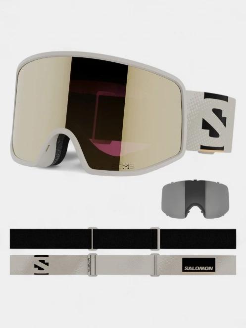 Salomon Sentry Pro Sigma +Clear síszemüveg oliva színben 3