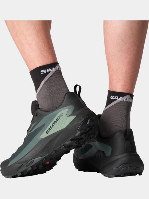 Salomon Genesis GTX férfi futócipő sötétzöld színben 7