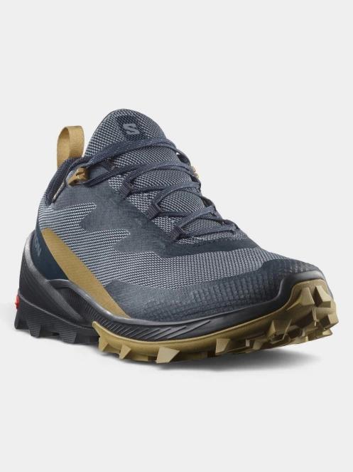 Salomon Cross Over 2 Gtx férfi vízhatlan túracipő szürke színben 2