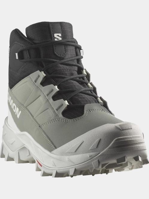 Salomon Crosstrak Wp W női túrabakancs zöld színben 2
