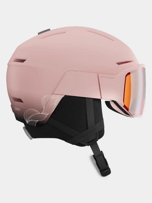 Salomon Osmo bukósisak rózsaszín színben 2