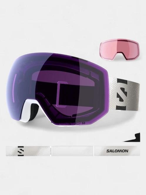 Salomon Radium Pro Sigma +1Lens síszemüveg fehér színben 6