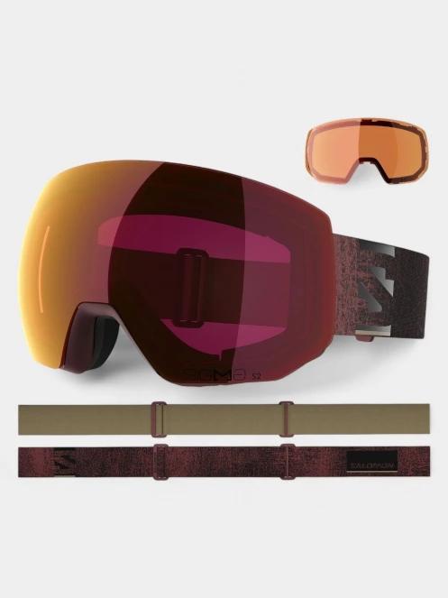 Salomon Radium Pro Sigma +1Lens síszemüveg piros színben 6