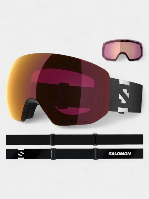 Salomon Radium Pro S Sigma +1Lens női síszemüveg fekete színben 6