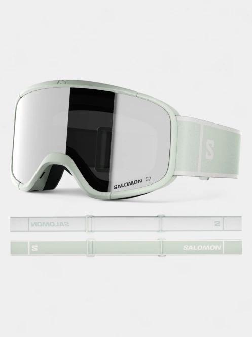 Salomon Aksium 2.0 S női síszemüveg zöld színben 6