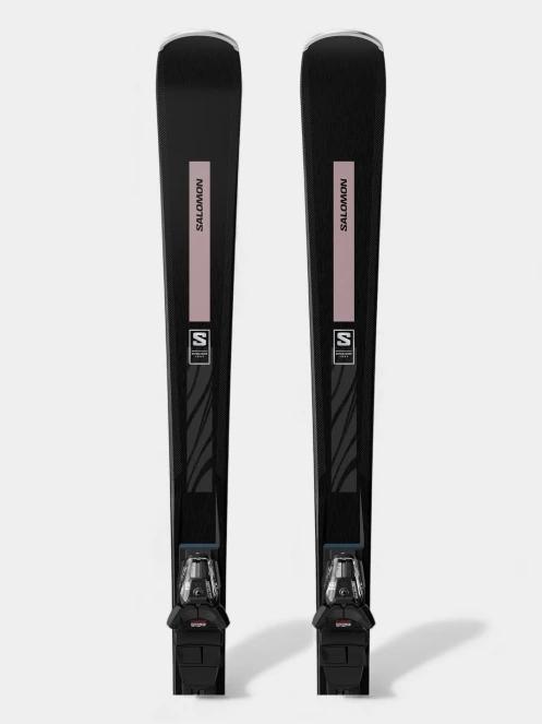 Salomon E S/Max N°8 + M10 GW L80 női síléc fekete színben 7