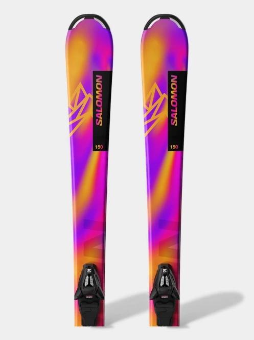 Salomon L Lux Jr S + C5 GW J75 síléc lila színben 5