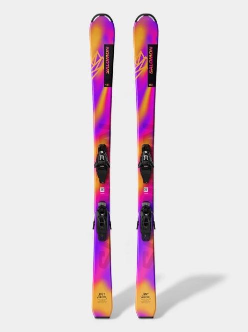 Salomon L Lux Jr M + C5 GW J75 síléc lila színben 2