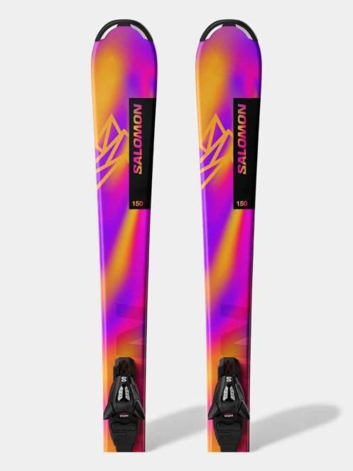 Salomon L Lux Jr M + C5 GW J75 síléc lila színben 5