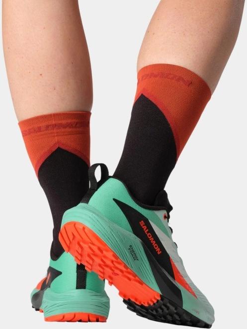 Salomon Sense Ride 5 W női terepfutó cipő zöld színben 8