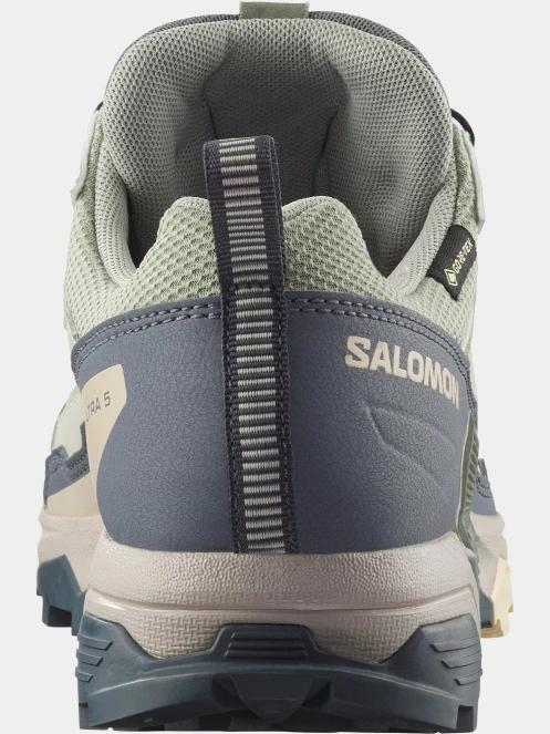 Salomon X Ultra 5 GTX W női túracipő zöld színben 6