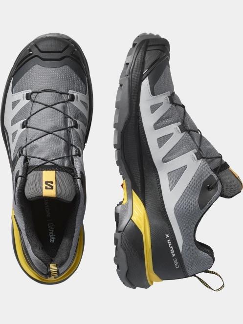 Salomon X Ultra 360 GTX férfi túracipő szürke színben 6
