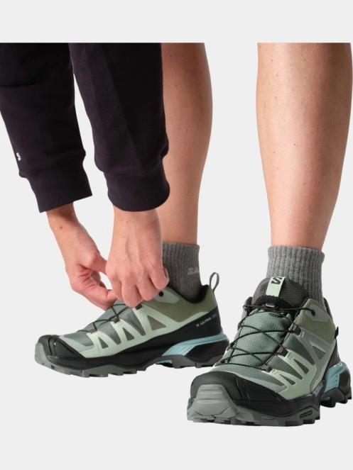 Salomon X Ultra 360 GTX W női túracipő zöld színben 8