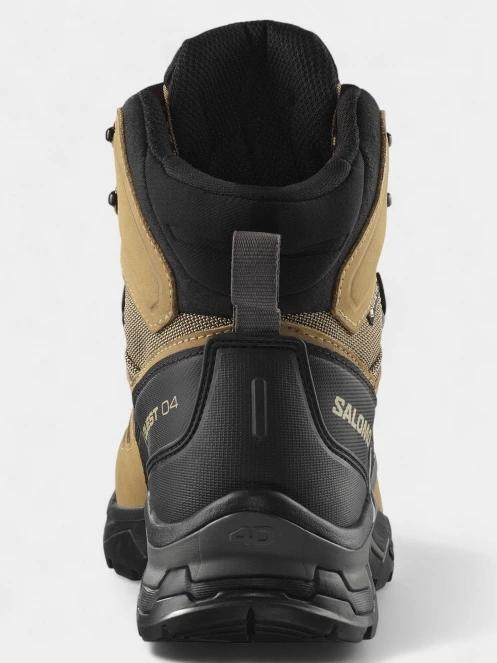 Salomon Quest 4 Gore-Tex férfi túrabakancs barna színben 5