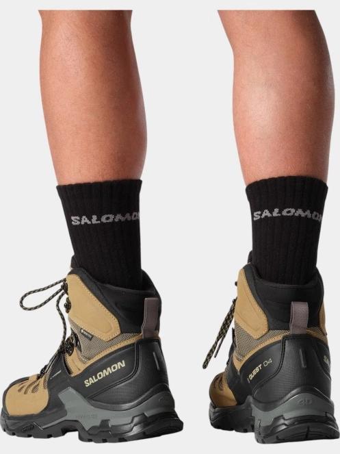 Salomon Quest 4 Gore-Tex férfi túrabakancs barna színben 9