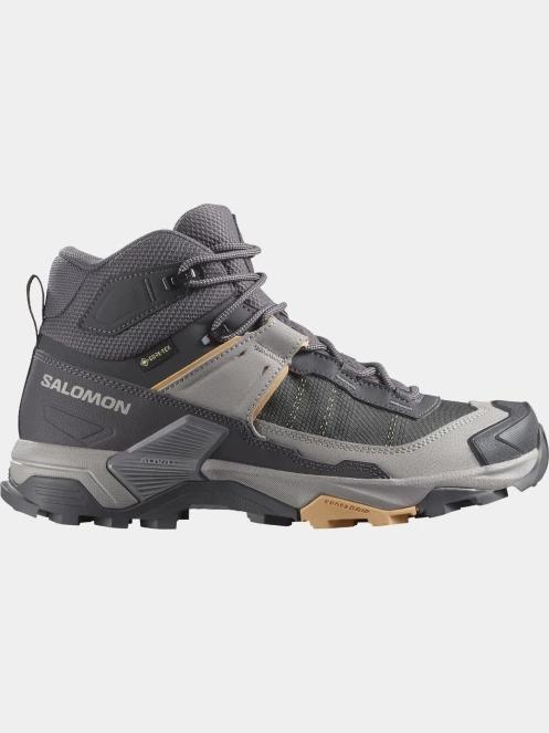 Salomon X Ultra 5 Mid GTX W női túrabakancs szürke színben 3