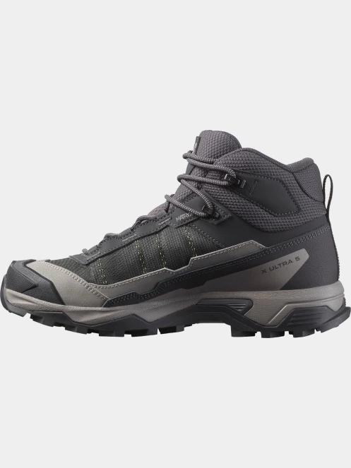 Salomon X Ultra 5 Mid GTX W női túrabakancs szürke színben 4