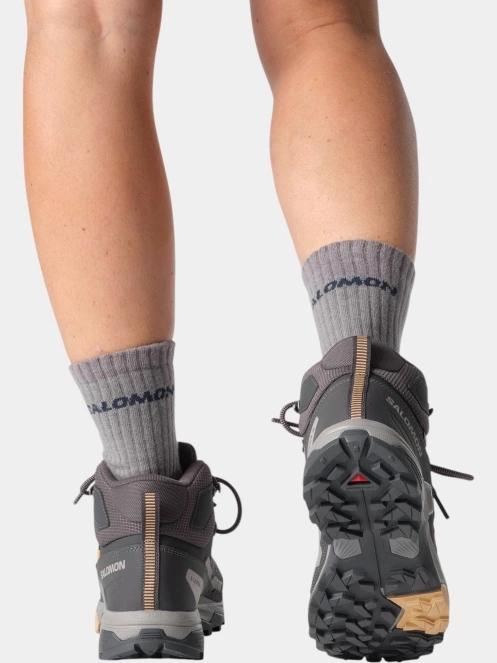 Salomon X Ultra 5 Mid GTX W női túrabakancs szürke színben 9