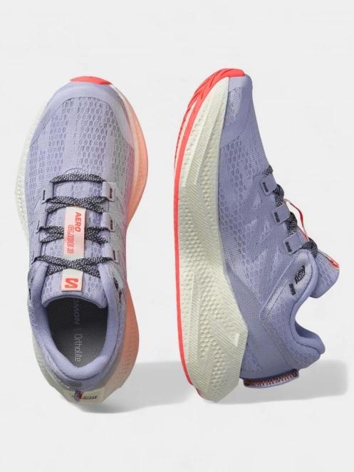 Salomon Aero Glide 3 női aszfalt futócipő lila színben 5