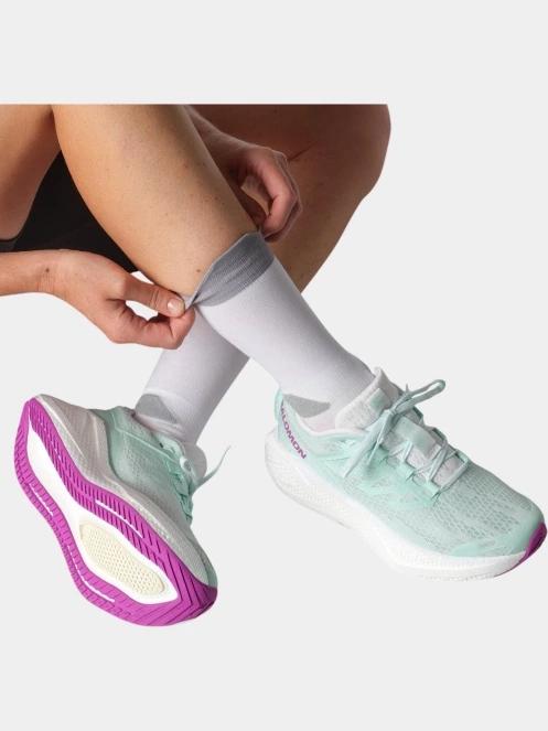 Salomon Aero Glide 3 W női aszfalt futócipő világoszöld színben 8